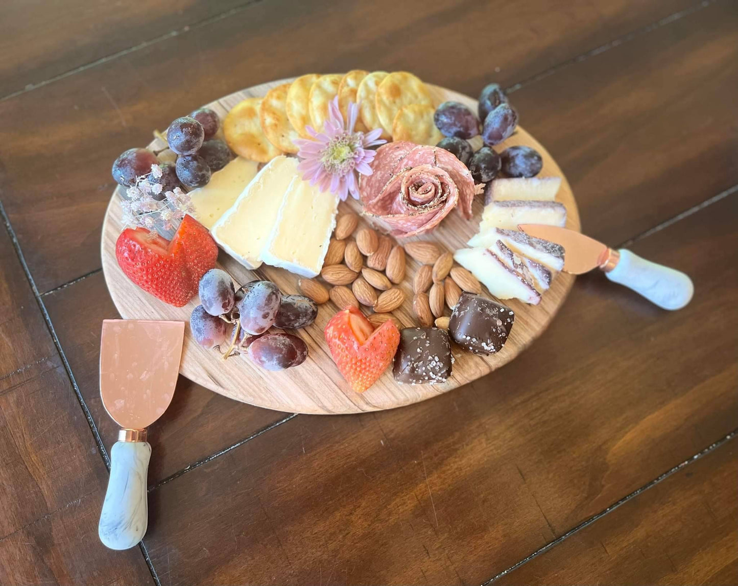 Charcuterie Board - Cheese Board - Cutting Board - Entertaining - Decor - Ambrosia Maple - Hardwood - Handmade - Distinctive and Unique