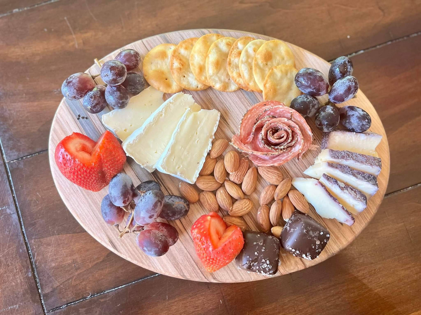 Charcuterie Board - Cheese Board - Cutting Board - Entertaining - Decor - Ambrosia Maple - Hardwood - Handmade - Distinctive and Unique