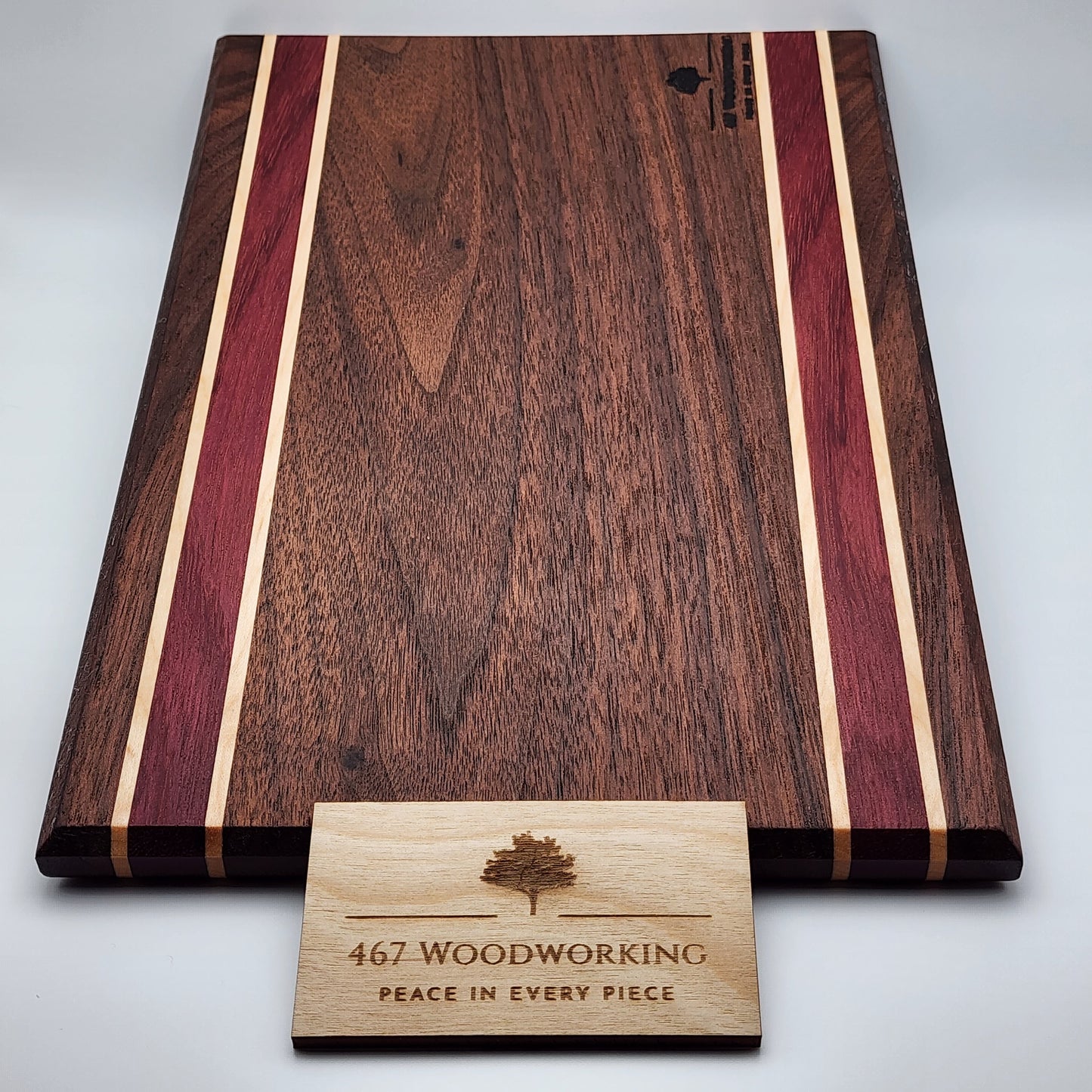 Cutting Board | Handmade | Walnut | Maple | Purpleheart | Kitchen Decor | Home Cook | Wedding Gift | Chef Gift | Housewarming Gift