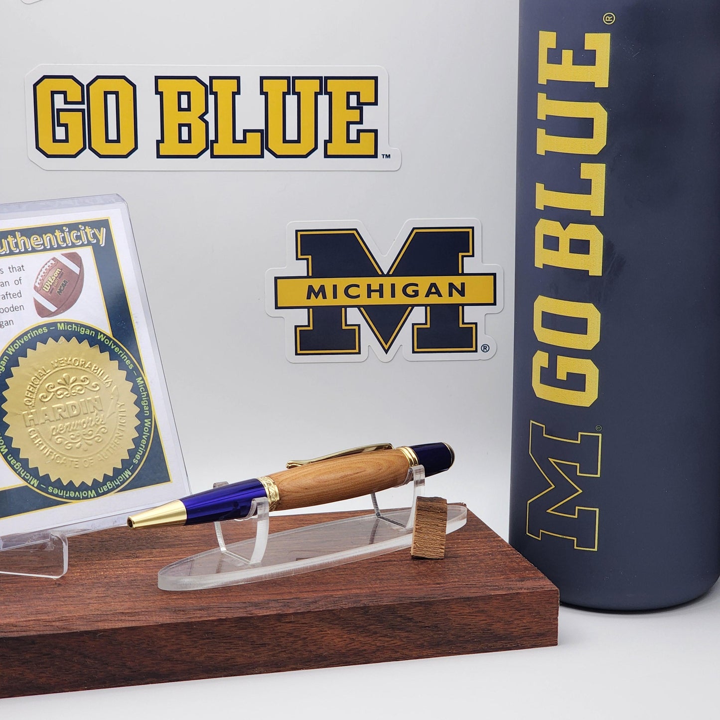 University of Michigan Pen | Michigan Stadium Souvenir Pen | College Football | Collectible | NCAA | Handcrafted Pen | Wolverines Fan Gift
