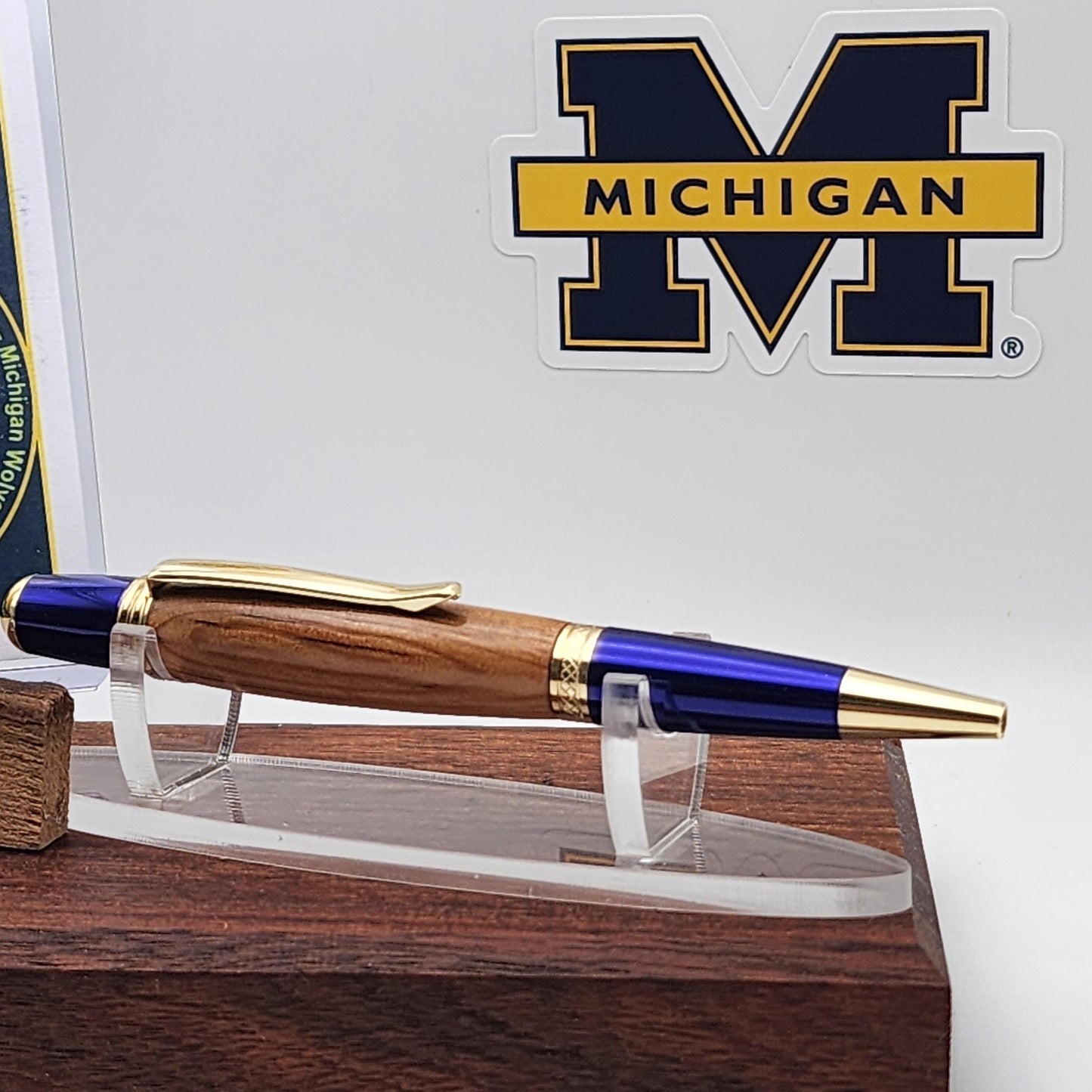 University of Michigan Pen | Michigan Stadium Souvenir Pen | College Football | Collectible | NCAA | Handcrafted Pen | Wolverines Fan Gift