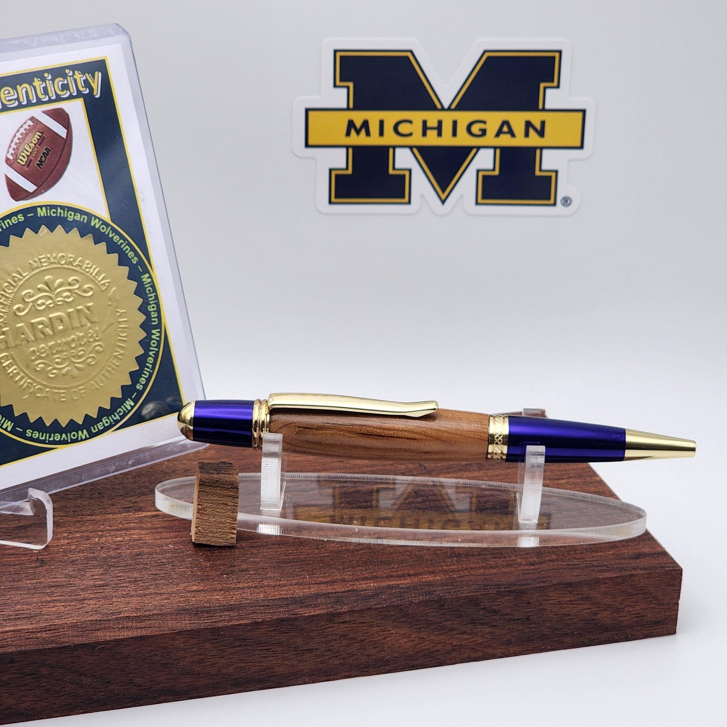 University of Michigan Pen | Michigan Stadium Souvenir Pen | College Football | Collectible | NCAA | Handcrafted Pen | Wolverines Fan Gift