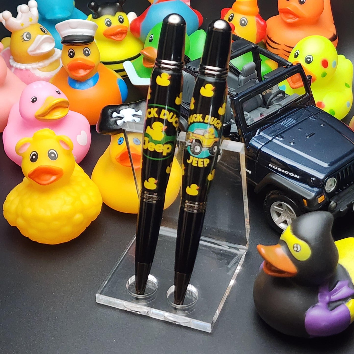 Duck Duck Jeep Pen - Get Ducked Gift for Jeep Lovers · Chrome Pen with Parker Refill · Handmade in Murfreesboro TN