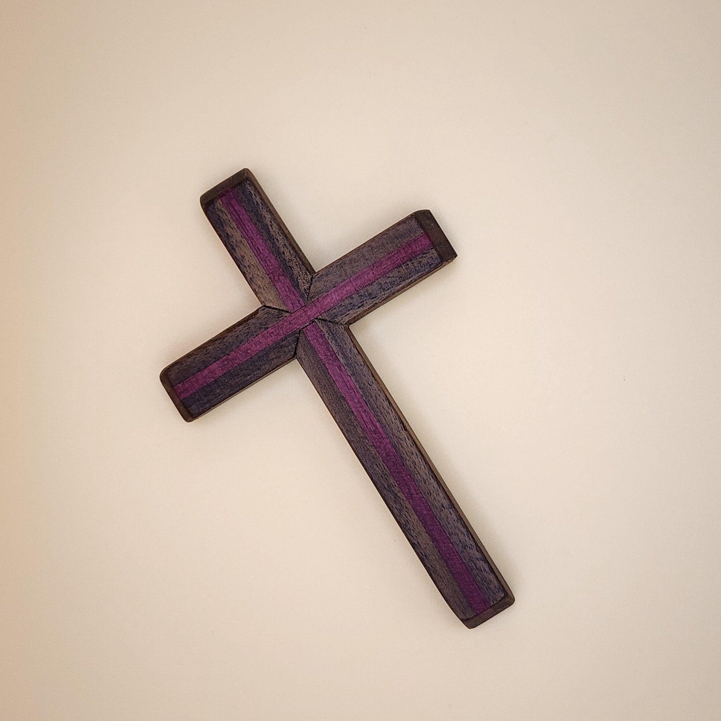 Thinline Cross | Decorative | Handmade | Housewarming Gift | Church | Baptism Gift | Walnut | Maple | Oak | Wenge | Purpleheart