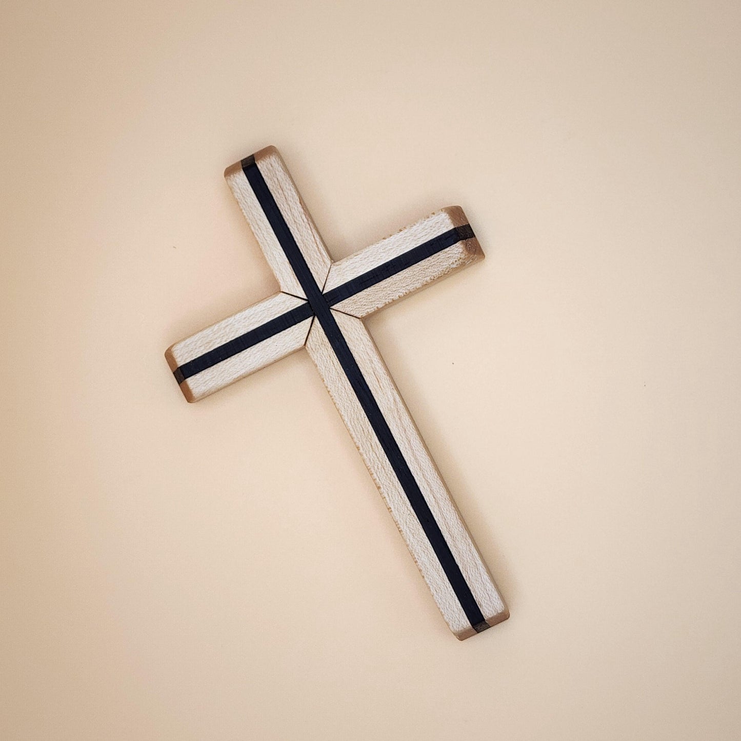 Thinline Cross | Decorative | Handmade | Housewarming Gift | Church | Baptism Gift | Walnut | Maple | Oak | Wenge | Purpleheart