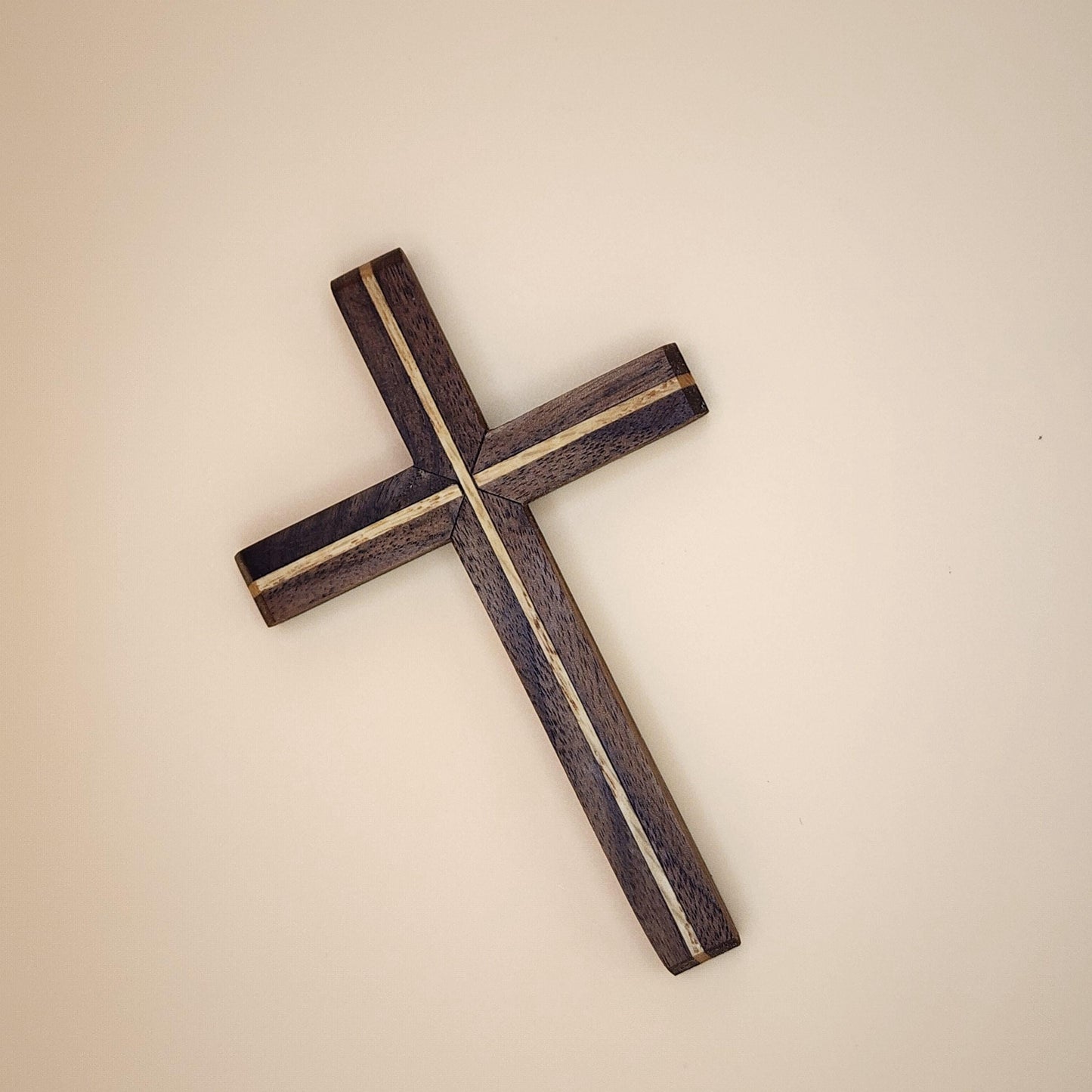 Thinline Cross | Decorative | Handmade | Housewarming Gift | Church | Baptism Gift | Walnut | Maple | Oak | Wenge | Purpleheart