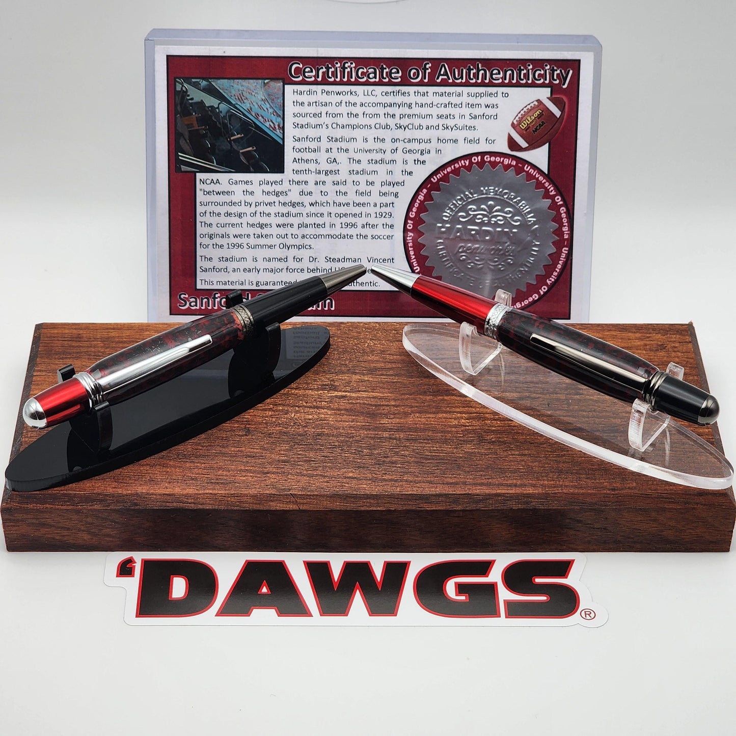 University of Georgia Pen | Sanford Stadium Plastic Seat Souvenir Pen | College Football | Collectible | NCAA | SEC | Bulldogs Fan Gift