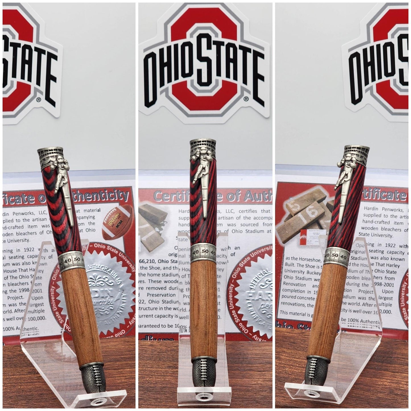 Ohio State University Pen | Ohio Stadium Souvenir Pen | Stadium Seat Pen | College Football | Collectible | NCAA | Buckeyes Fan Gift
