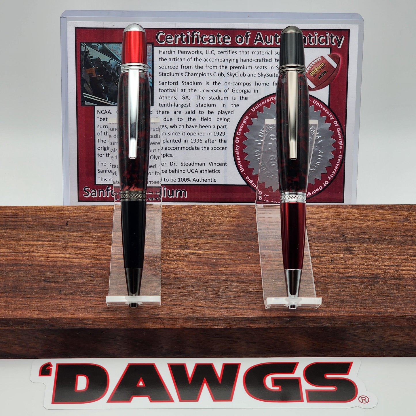 University of Georgia Pen | Sanford Stadium Plastic Seat Souvenir Pen | College Football | Collectible | NCAA | SEC | Bulldogs Fan Gift