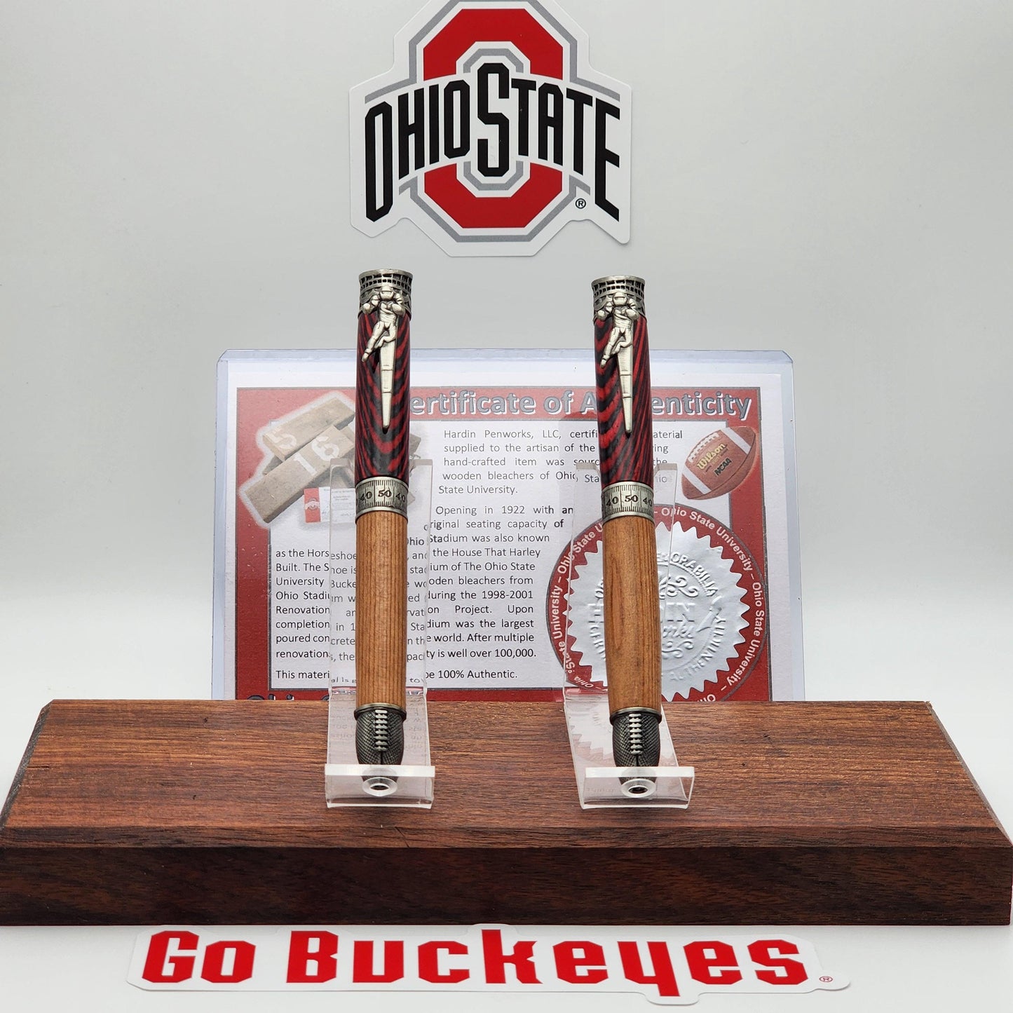 Ohio State University Pen | Ohio Stadium Souvenir Pen | Stadium Seat Pen | College Football | Collectible | NCAA | Buckeyes Fan Gift