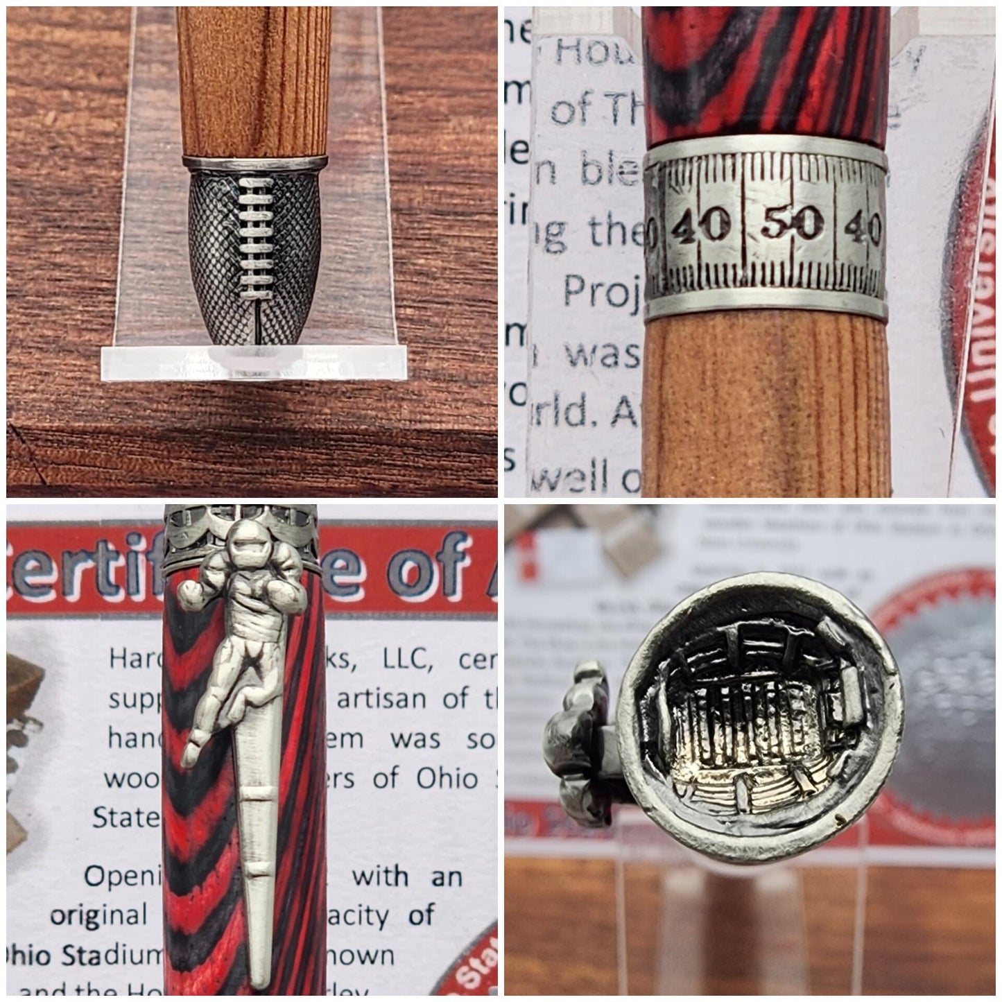 Ohio State University Pen | Ohio Stadium Souvenir Pen | Stadium Seat Pen | College Football | Collectible | NCAA | Buckeyes Fan Gift