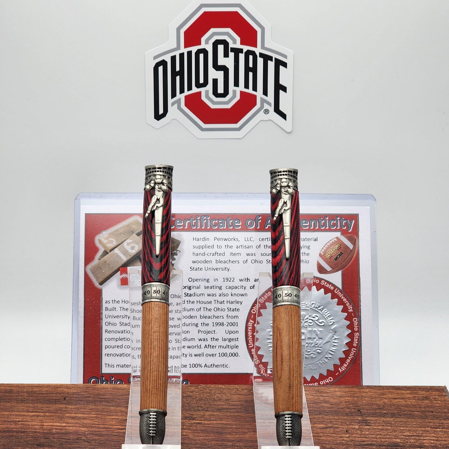 Ohio State University Pen | Ohio Stadium Souvenir Pen | Stadium Seat Pen | College Football | Collectible | NCAA | Buckeyes Fan Gift
