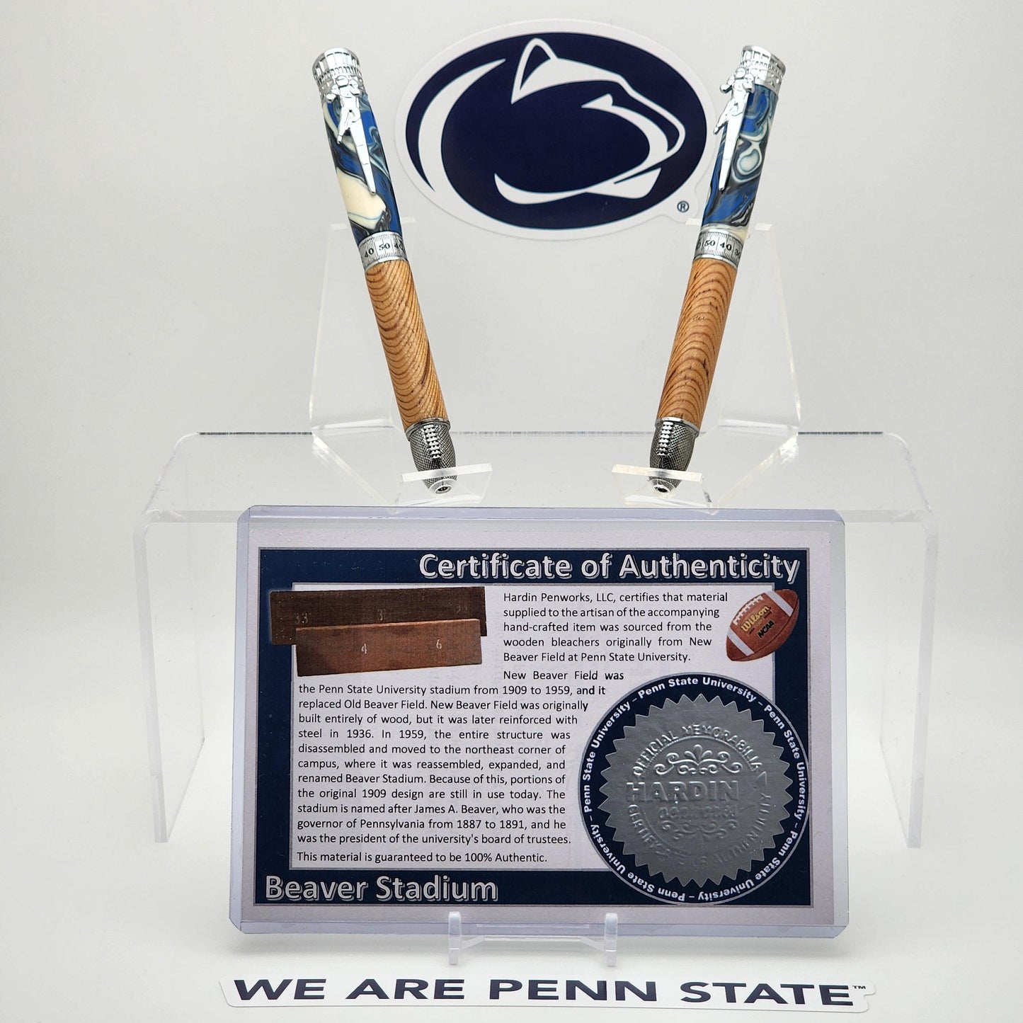 Penn State University | Beaver Stadium Souvenir Football Kit Pen | Stadium Seat Pen | Collectible | NCAA | Nittany Lions Fan Gift | BigTen