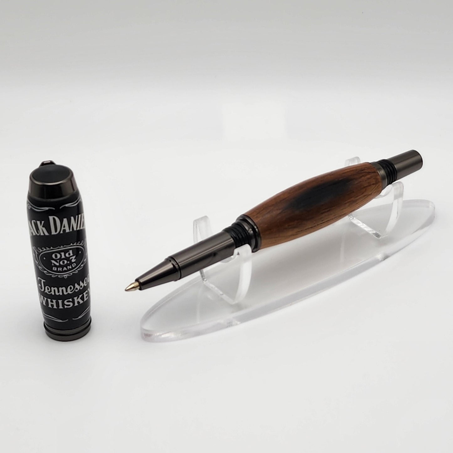 Bourbon & Whiskey Barrel Rollerball Pen | Jack Daniel's | Buffalo Trace | Blanton's | Authentic Oak Barrel Stave Pen | Handmade Pen