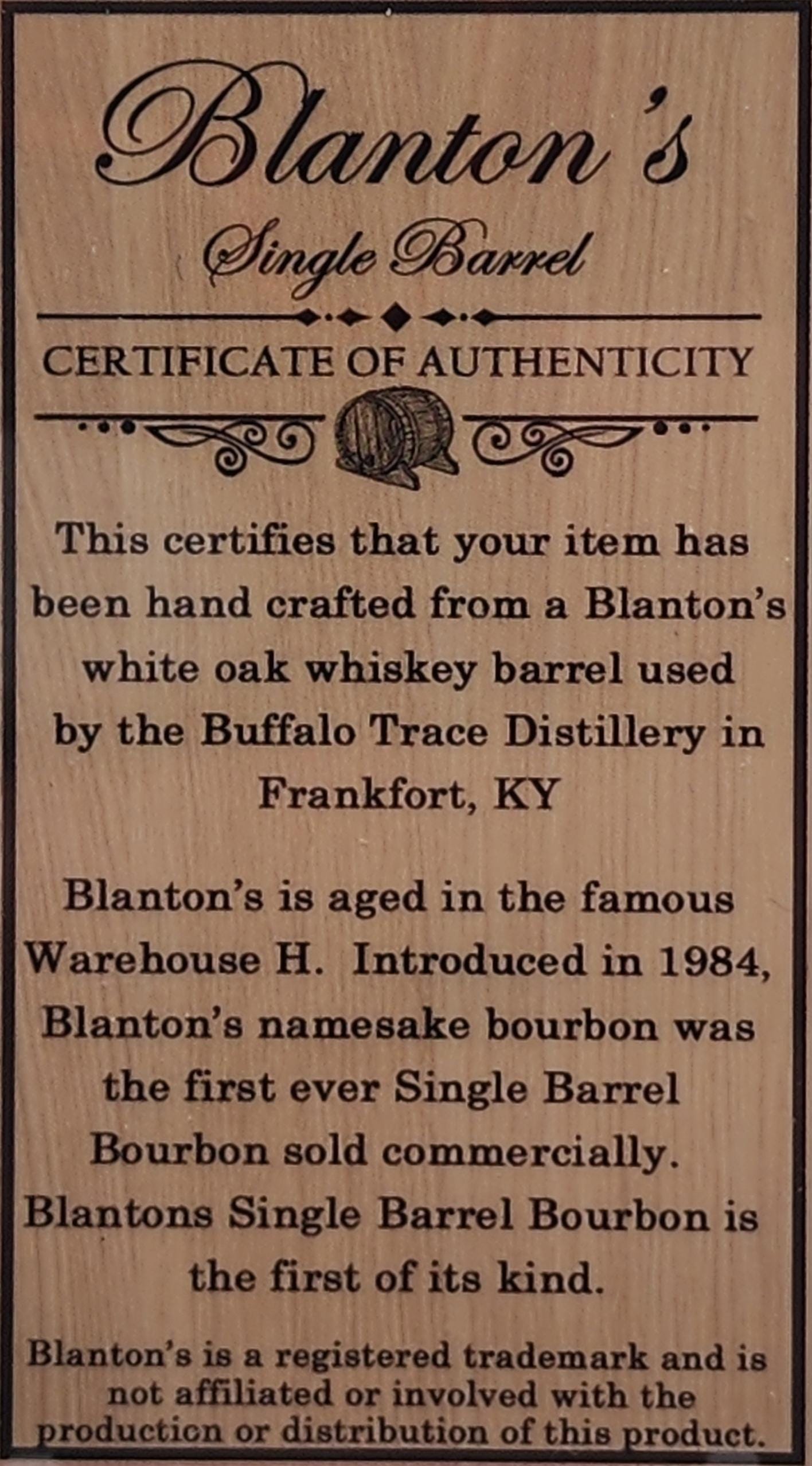 Bourbon & Whiskey Barrel Rollerball Pen | Jack Daniel's | Buffalo Trace | Blanton's | Authentic Oak Barrel Stave Pen | Handmade Pen