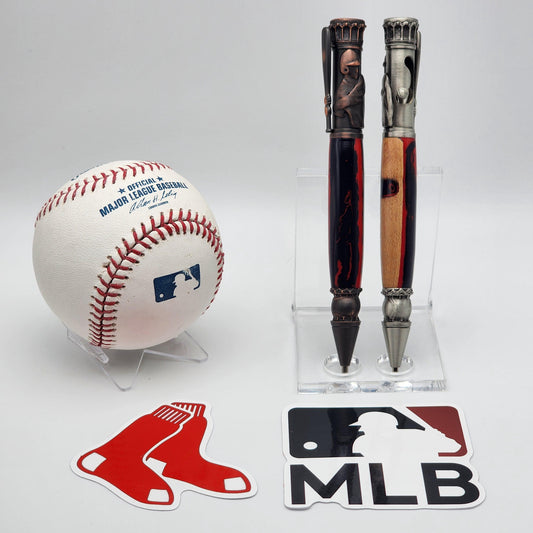 Boston Red Sox Baseball Kit Pen | Fenway Park Hybrid Resin-Wood Souvenir | Fenway Park | Collectible | MLB | Handcrafted | Red Sox Fan Gift