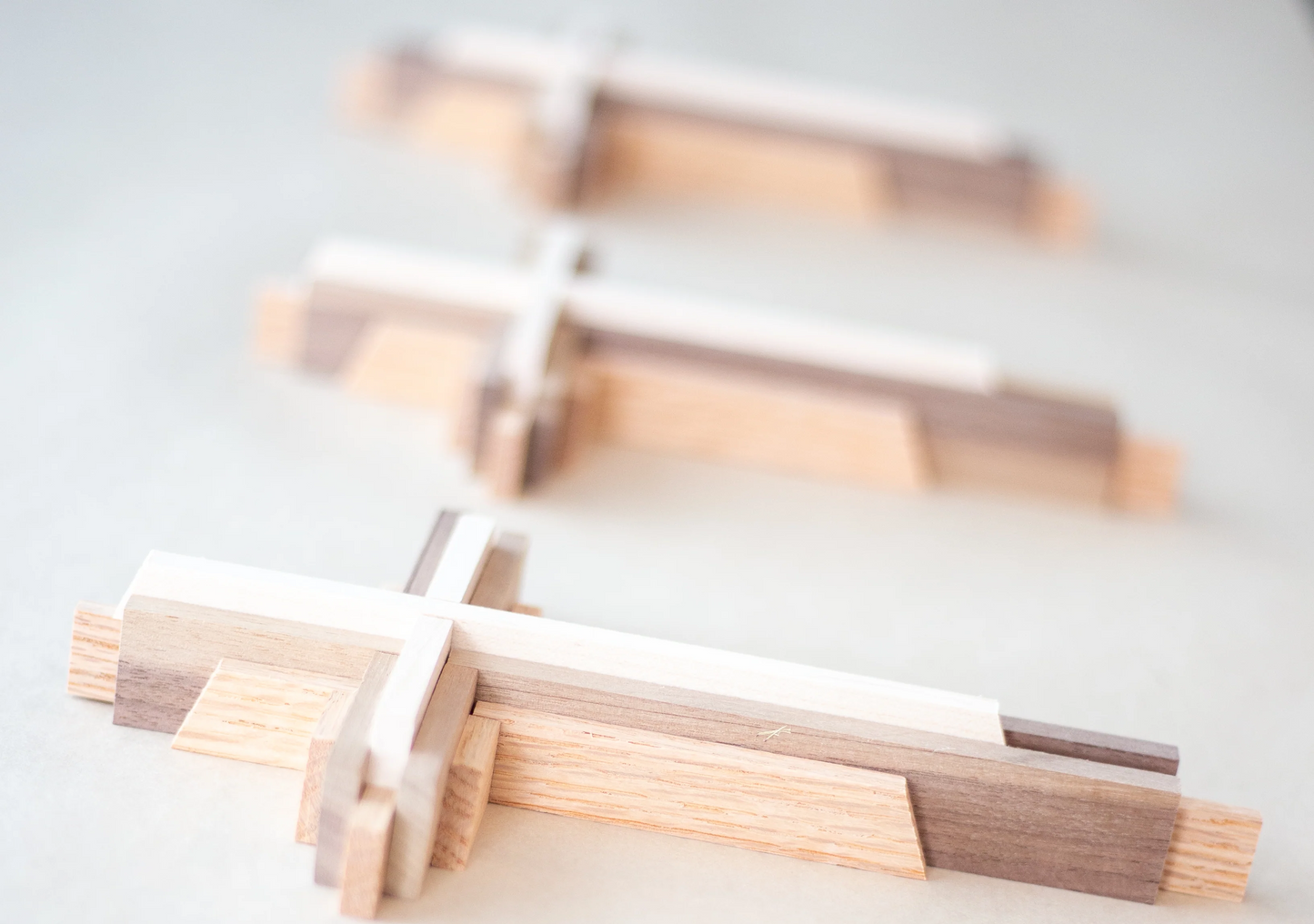 Small Layered Wall Cross