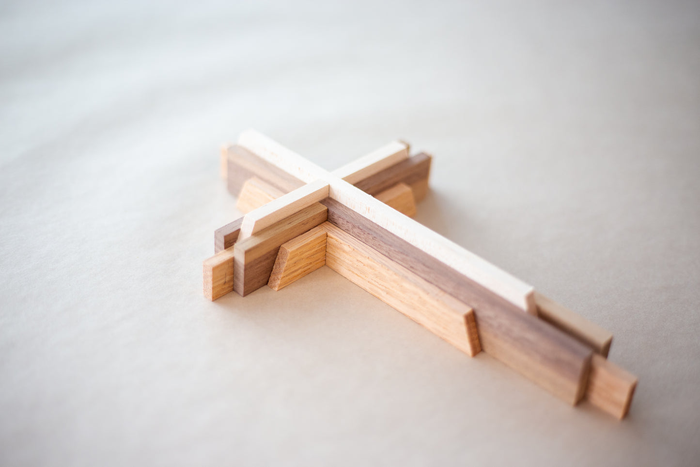 Small Layered Wall Cross
