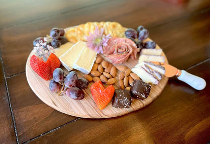 Charcuterie Board - Cheese Board - Cutting Board - Entertaining - Decor - Ambrosia Maple - Hardwood - Handmade - Distinctive and Unique