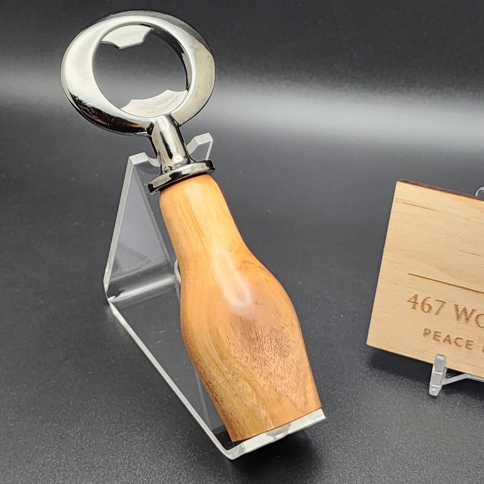 Gunmetal Bottle Opener - Patagonia Rosewood