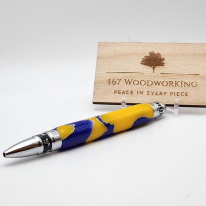 Soccer Supporter Pen | Soccer Fan Pen | Turned Pen | Handcrafted Pen | Unique Gift