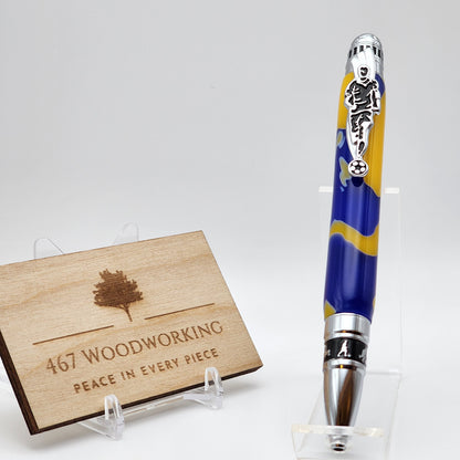 Soccer Supporter Pen | Soccer Fan Pen | Turned Pen | Handcrafted Pen | Unique Gift