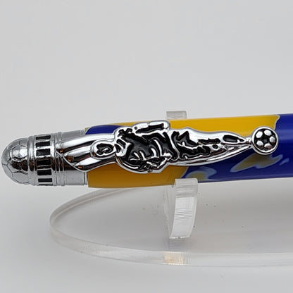 Soccer Supporter Pen | Soccer Fan Pen | Turned Pen | Handcrafted Pen | Unique Gift