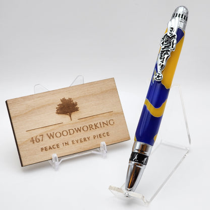 Soccer Supporter Pen | Soccer Fan Pen | Turned Pen | Handcrafted Pen | Unique Gift