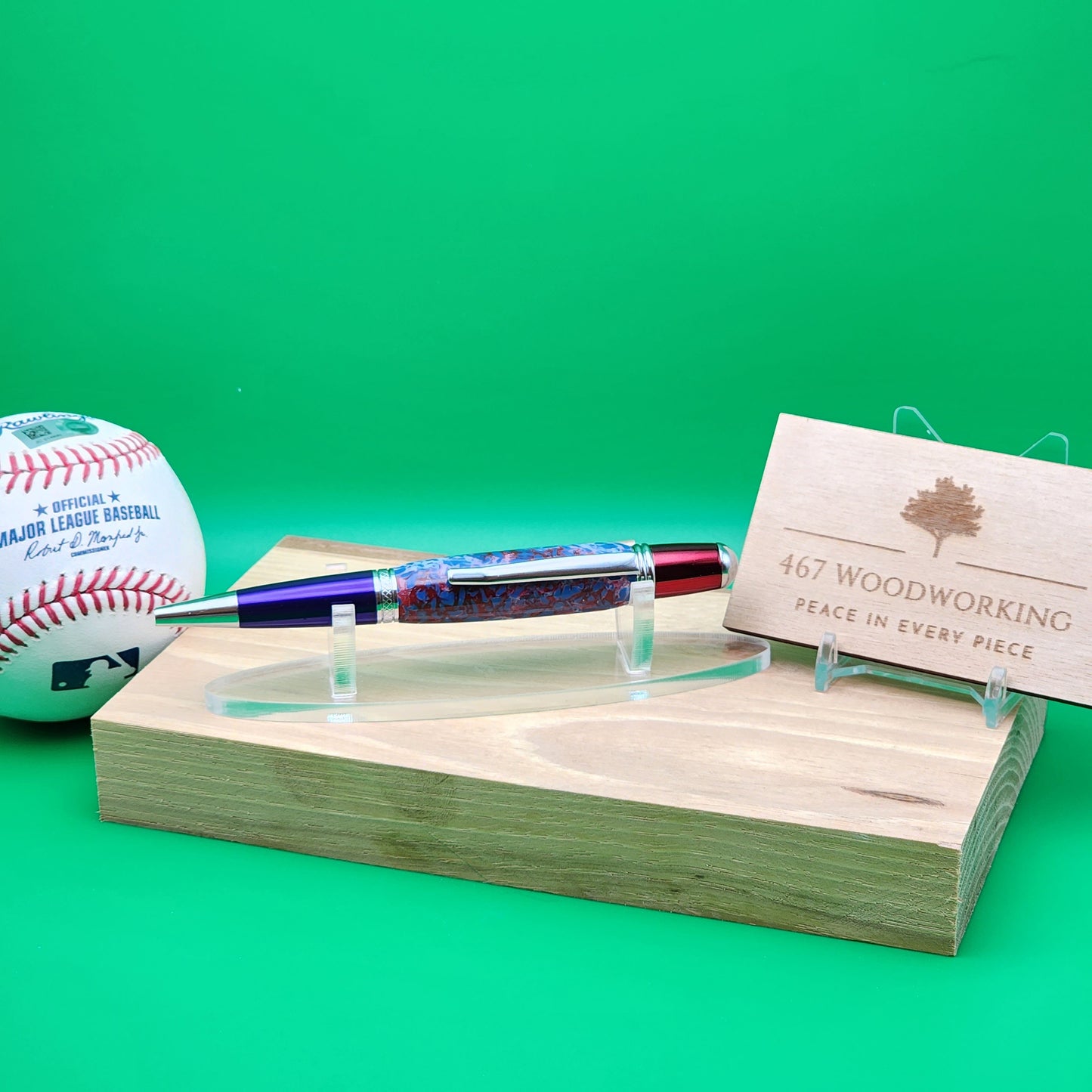 Atlanta Braves Pen | Turner Field Souvenir Pen | Turner Field Seat Pen | Baseball | Collectible | MLB | Handcrafted Pen | Braves Fan Gift