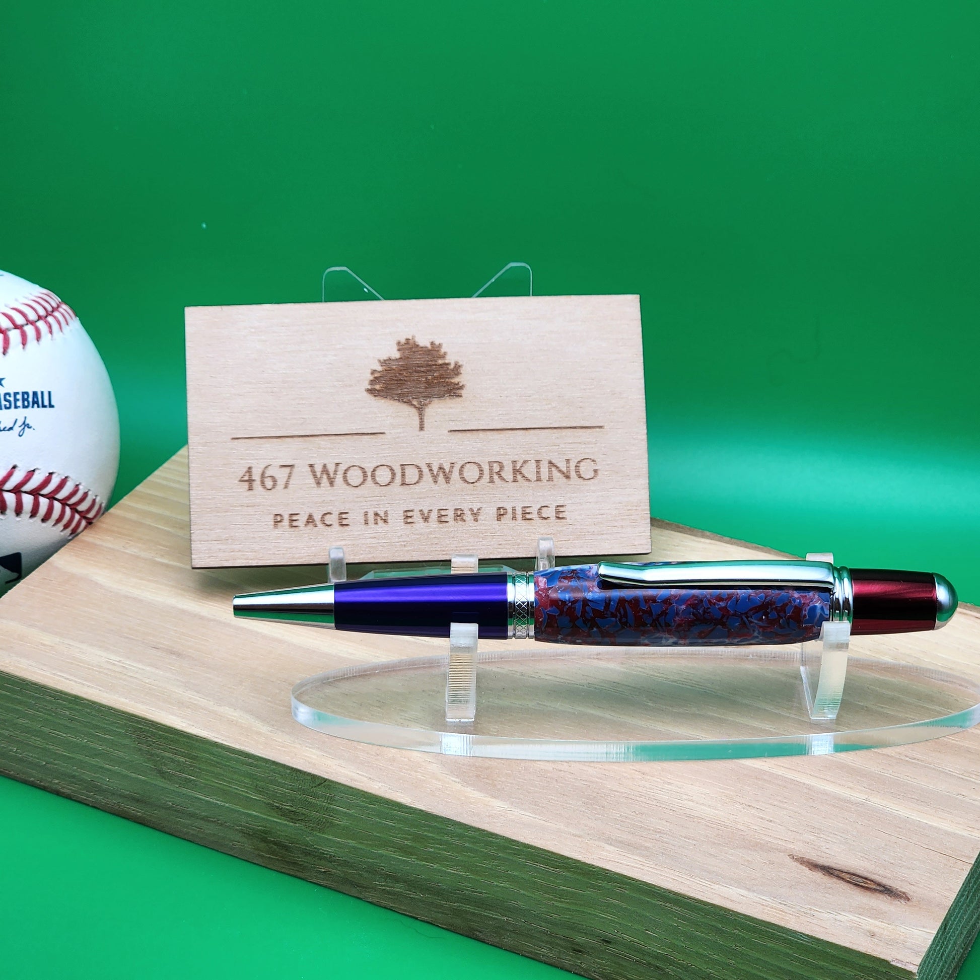 Atlanta Braves Pen | Turner Field Souvenir Pen | Turner Field Seat Pen | Baseball | Collectible | MLB | Handcrafted Pen | Braves Fan Gift