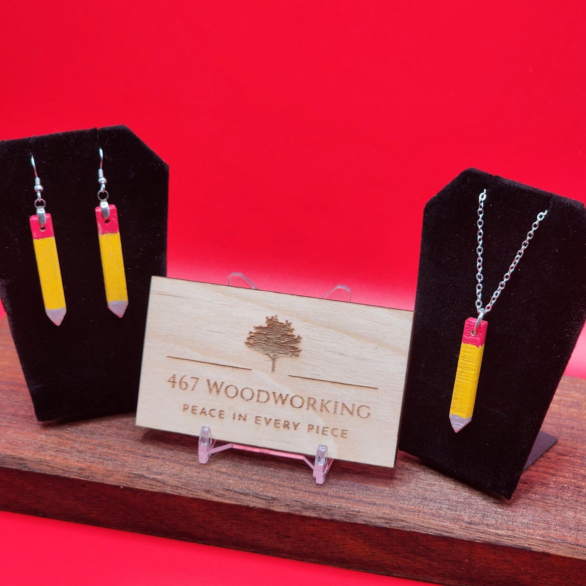 Pencil Earrings | Teacher Earrings | Teacher Gift | Teacher Appreciation | Back to School | Dangle Earrings