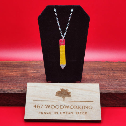 Pencil Necklace | Teacher Necklace | Teacher Gift | Teacher Appreciation | Back to School