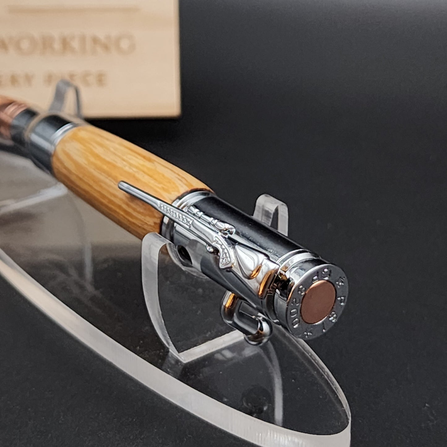 Mini 30 Caliber Bolt-Action Pen | Bullet Pen | Handmade Pen | Artisan Pen