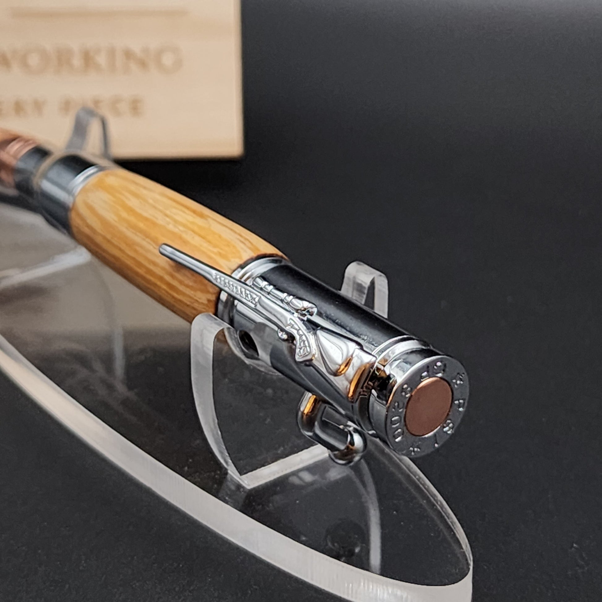 Mini 30 Caliber Bolt-Action Pen | Bullet Pen | Handmade Pen | Artisan Pen