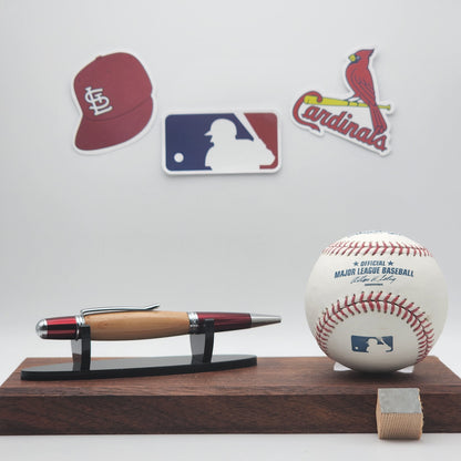 Busch Memorial Stadium Pen · St. Louis Cardinals Gift · Stadium Seat Pen · MLB · Handcrafted · Collectible · Baseball Fan · National League