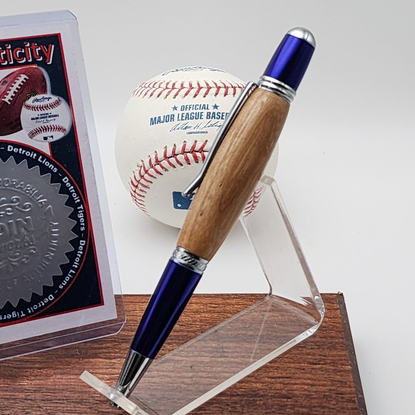 Detroit Tigers Pen | Tiger Stadium Souvenir Seat Pen | Baseball | Collectible | MLB | Handcrafted Pen | Tigers Fan Gift