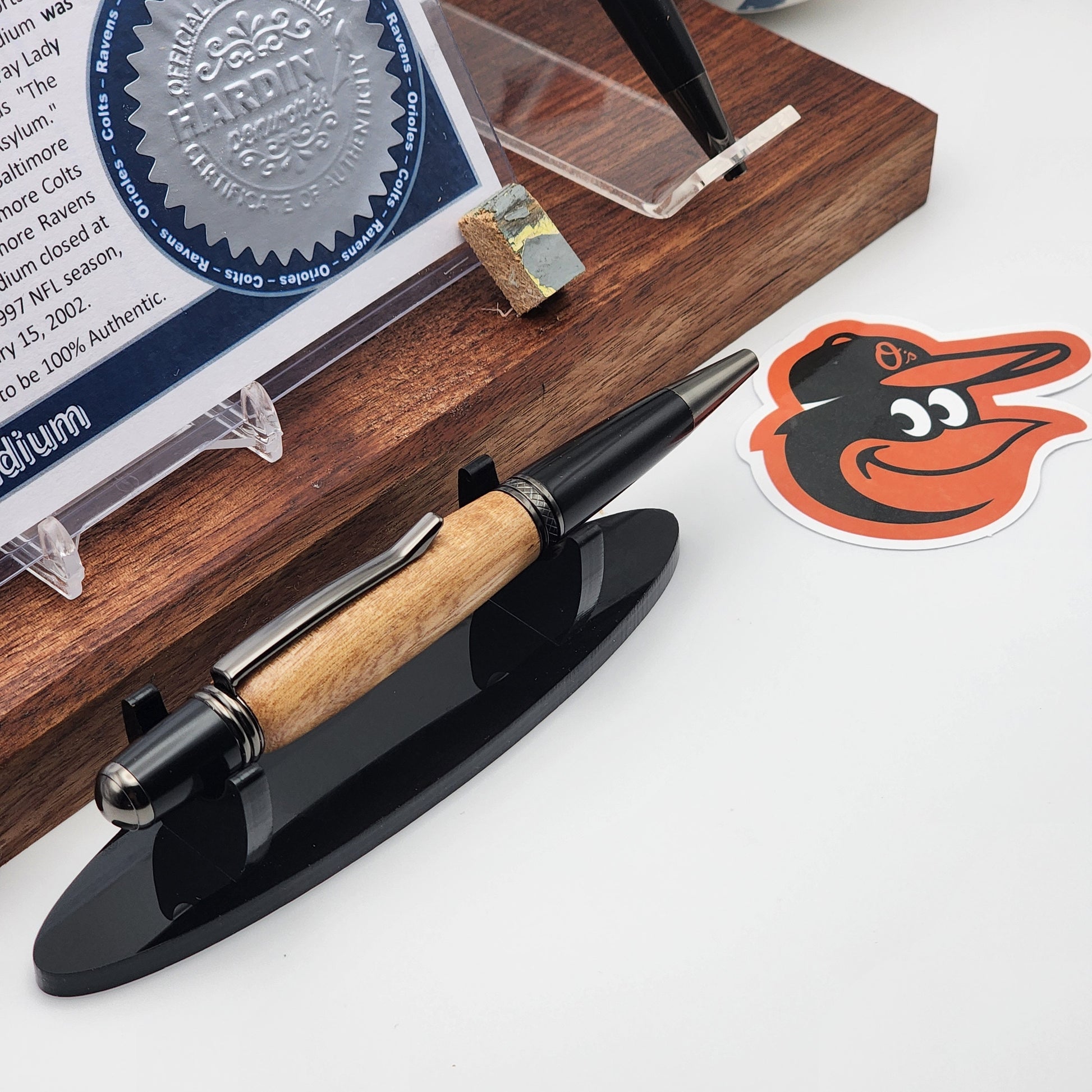 Baltimore Orioles, Colts, Ravens | Memorial Stadium Souvenir Pen | Memorial Stadium Seat Pen | Baseball | Football | Collectible | MLB | NFL