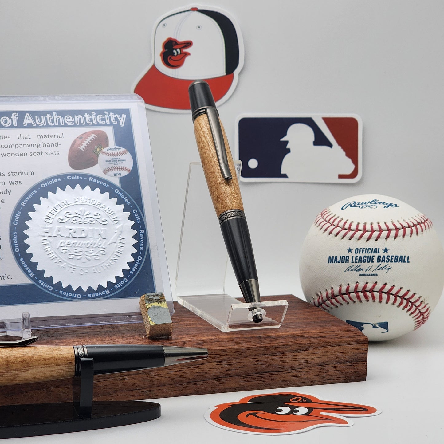 Baltimore Orioles, Colts, Ravens | Memorial Stadium Souvenir Pen | Memorial Stadium Seat Pen | Baseball | Football | Collectible | MLB | NFL