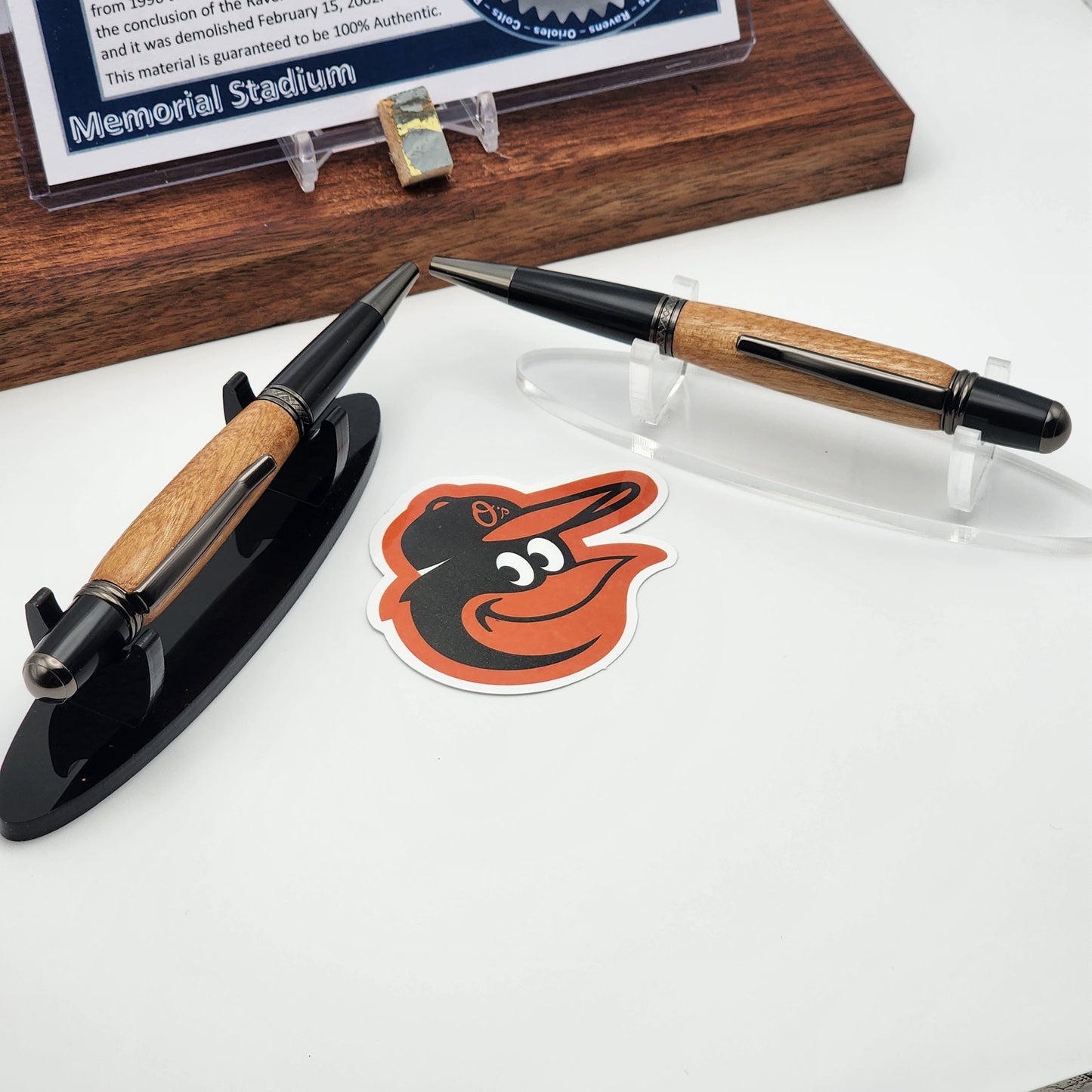 Baltimore Orioles, Colts, Ravens | Memorial Stadium Souvenir Pen | Memorial Stadium Seat Pen | Baseball | Football | Collectible | MLB | NFL