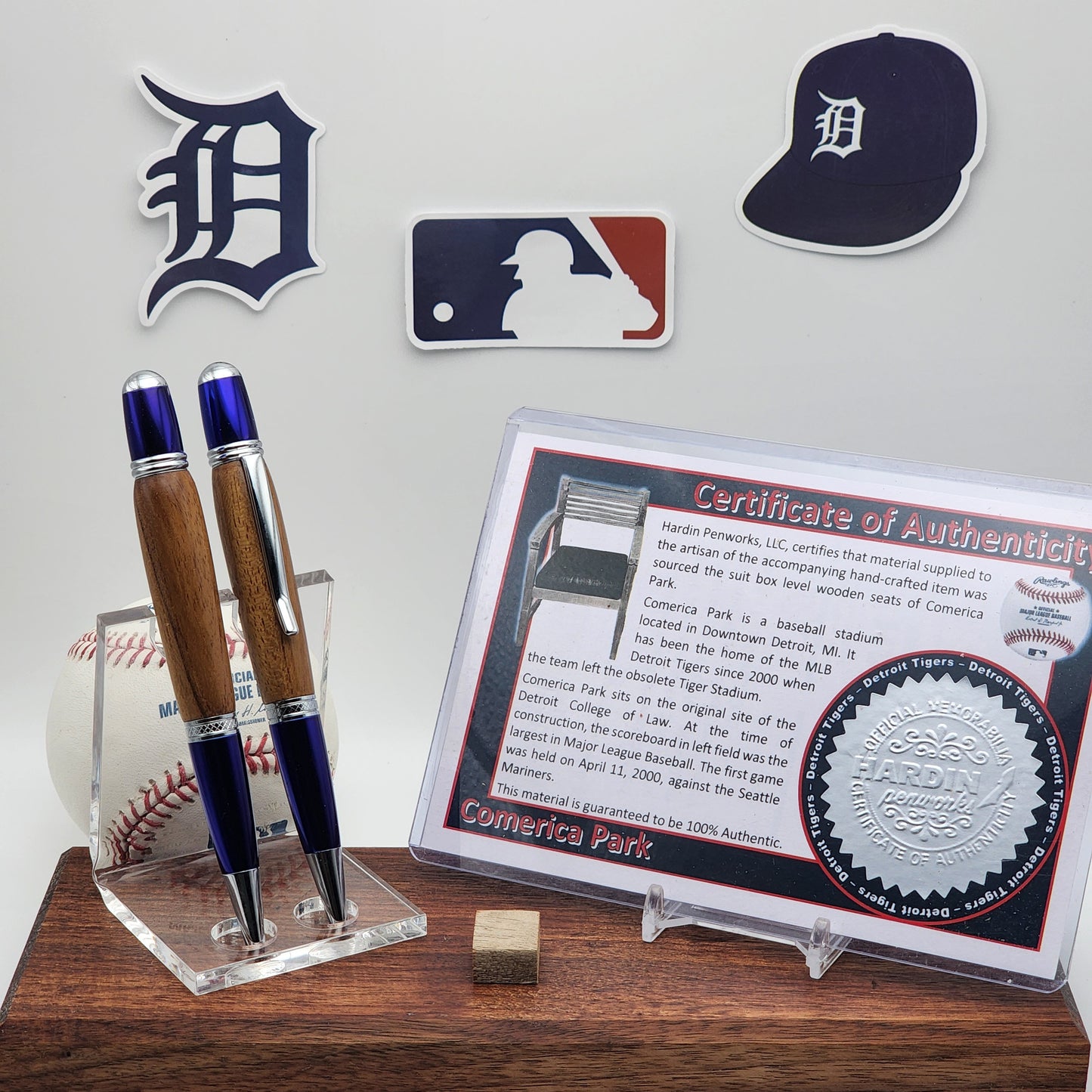 Comerica Park | Detroit Tigers Souvenir Pen | Stadium Seat Pen | Baseball | Collectible | MLB | | Tigers Fan Gift