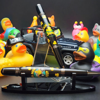 Duck Duck Jeep Pen - Get Ducked Gift for Jeep Lovers · Chrome Pen with Parker Refill · Handmade in Murfreesboro TN