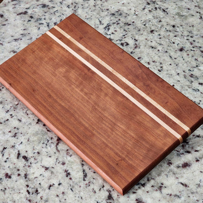 Cutting Board | Handmade | Hardwood | Cherry | Maple | Kitchen Decor | Home Cooking | Wedding Gift | Chef Gift | Housewarming Gift