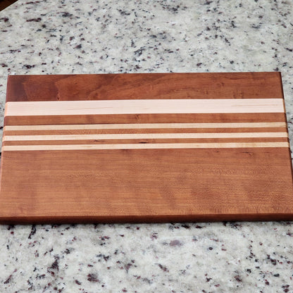 Cherry Cutting Board | Handmade | Hardwood | Cherry | Maple | Kitchen Decor | Kitchen | Home Cooking
