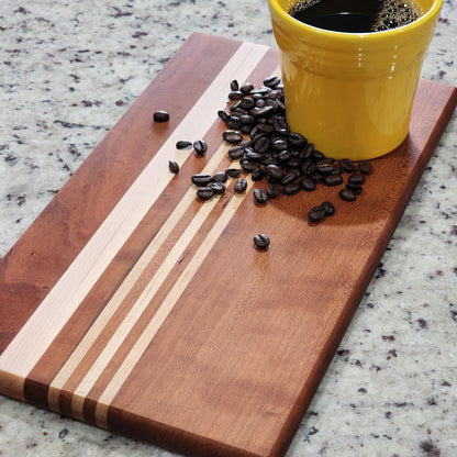 Cherry Cutting Board | Handmade | Hardwood | Cherry | Maple | Kitchen Decor | Kitchen | Home Cooking