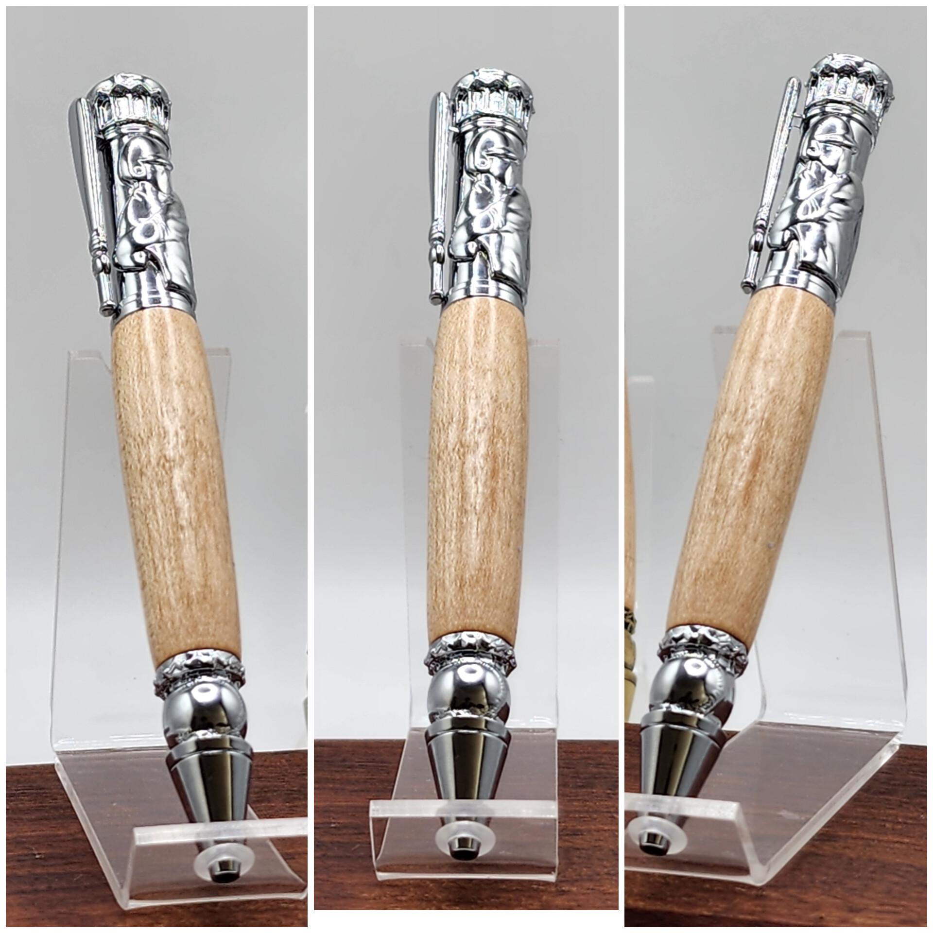 Louisville Slugger Factory Bat Knob Cutoff Baseball Pens | Baseball Bat | Collectible Pen | Handcrafted | MLB | Baseball Fan Gift