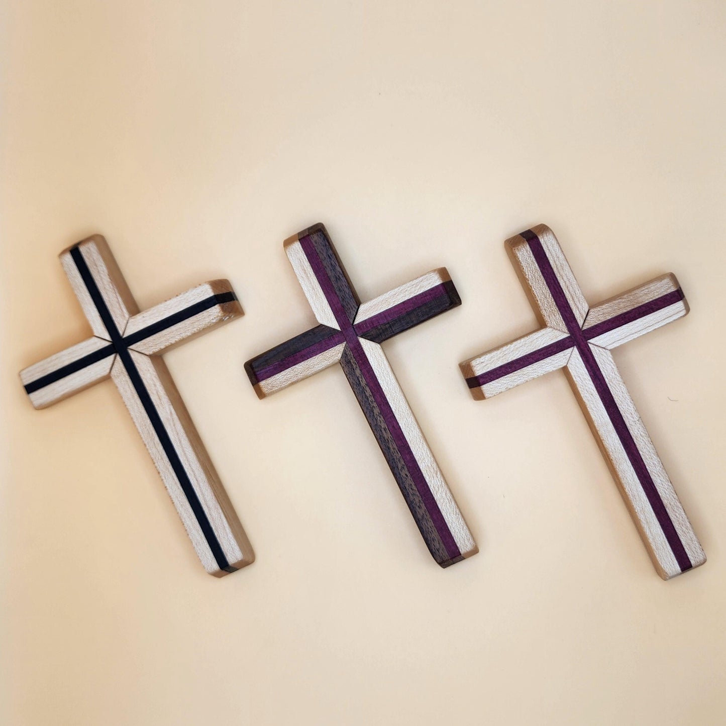 Thinline Cross – Handmade · Hardwood · Faith Gift · Baptism · Confirmation · Christian Decor