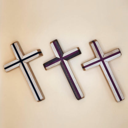 Thinline Cross – Handmade · Hardwood · Faith Gift · Baptism · Confirmation · Christian Decor