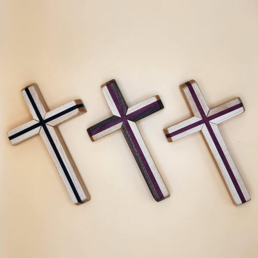 Thinline Cross – Handmade · Hardwood · Faith Gift · Baptism · Confirmation · Christian Decor