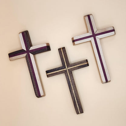 Thinline Cross – Handmade · Hardwood · Faith Gift · Baptism · Confirmation · Christian Decor