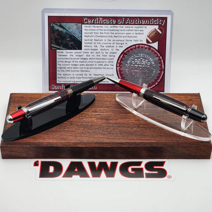 University of Georgia Pen | Sanford Stadium Plastic Seat Souvenir Pen | College Football | Collectible | NCAA | SEC | Bulldogs Fan Gift